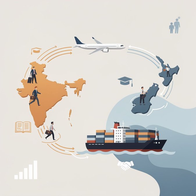 L’Inde et la Nouvelle-Zélande publient une déclaration conjointe mettant l’accent sur le tourisme, les liaisons aériennes directes et la reconnaissance mutuelle des certificats de marins.