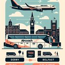 Aircoach 扩展705X线路,新增贝尔法斯特—德里—都柏林机场直达服务