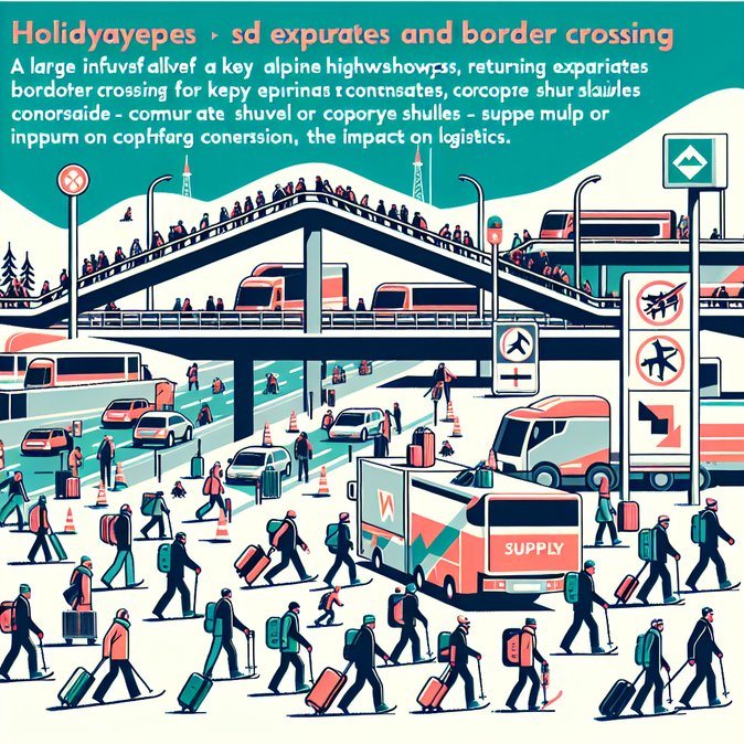 ARBÖ Forecasts Heavy Border Queues as Austria’s Holiday Traffic Climbs