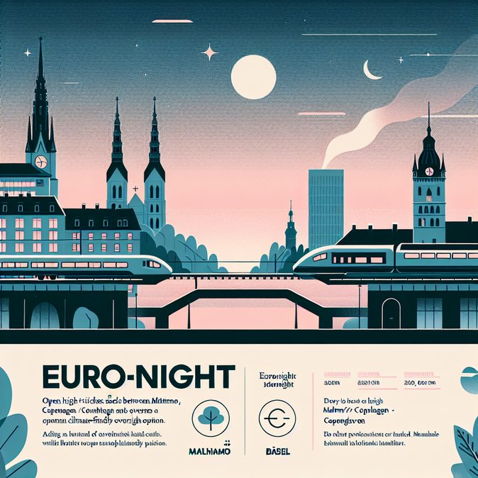 Ticket Sales Open for New Malmö-Copenhagen–Basel EuroNight, Launching April 2026