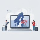 Government web outage briefly halts online visa and residence-permit services
