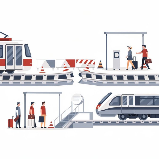Prague’s Újezd–Lazarská tram artery closes for 24-day overhaul, rerouting commuters and tourists