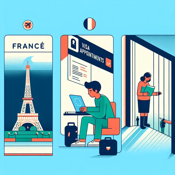 France switches to mandatory online visa-appointment system