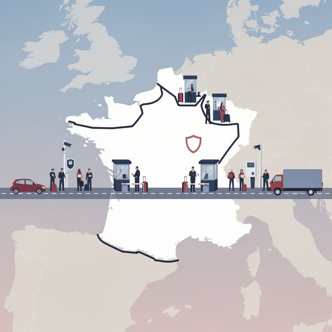 France confirms internal Schengen border controls will stay in place until 31 October amid G7 security preparations