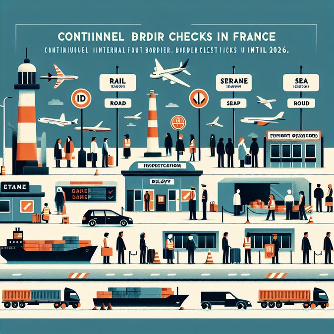 Paris Extends Internal Schengen Border Controls to 30 April 2026