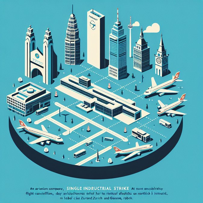 Lufthansa cabin-crew strike on 10 April set to disrupt Swiss-bound itineraries