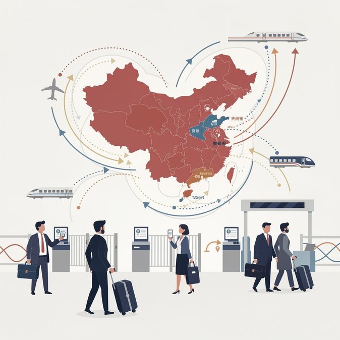 Récord de 369 millones de cruces fronterizos en el continente durante el primer semestre de 2026, incluyendo 147 millones de viajes de residentes de Hong Kong.