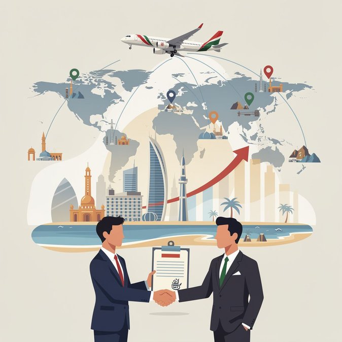 Emirates signe sept accords avec des offices de tourisme à l'ouverture du Salon du voyage arabe 2026