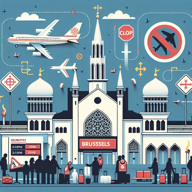 Brussels Airport keeps Middle-East routes grounded as Iran conflict widens