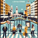 Nationwide 24-hour public-transport strike paralyses Italian cities on 8 November