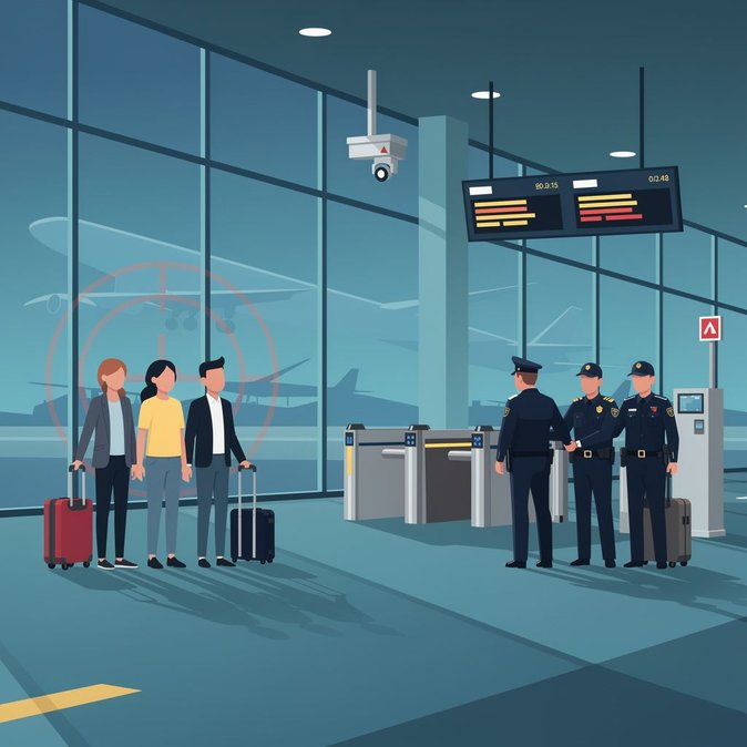 Three Interpol red-notice fugitives captured at Warsaw Chopin Airport