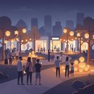 عرض الفوانيس الموسع في حديقة فيكتوريا يتحول إلى جذب مفاجئ لنصف مليون زائر