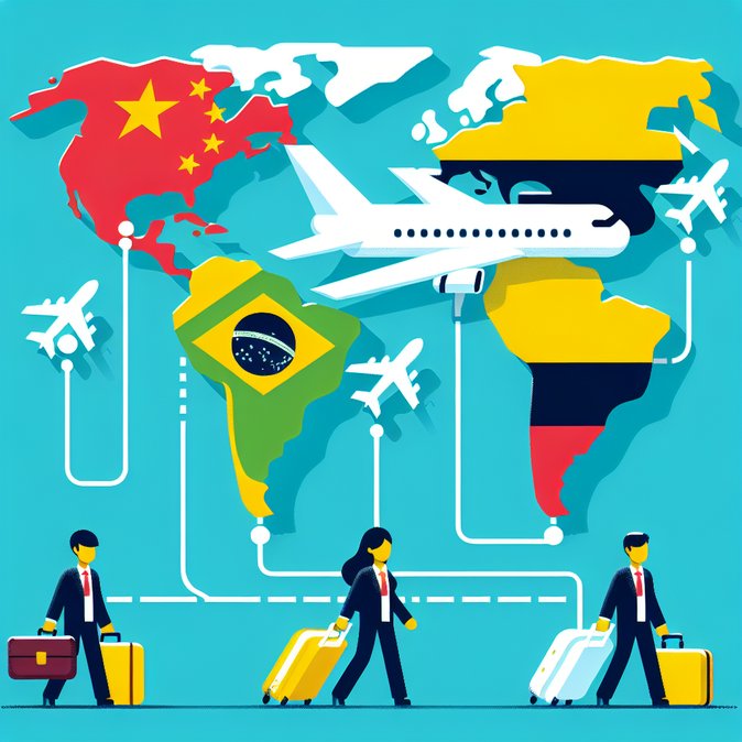 Rapport : Le Brésil rejoint l'Équateur et le Suriname en accordant l'accès sans visa aux voyageurs chinois