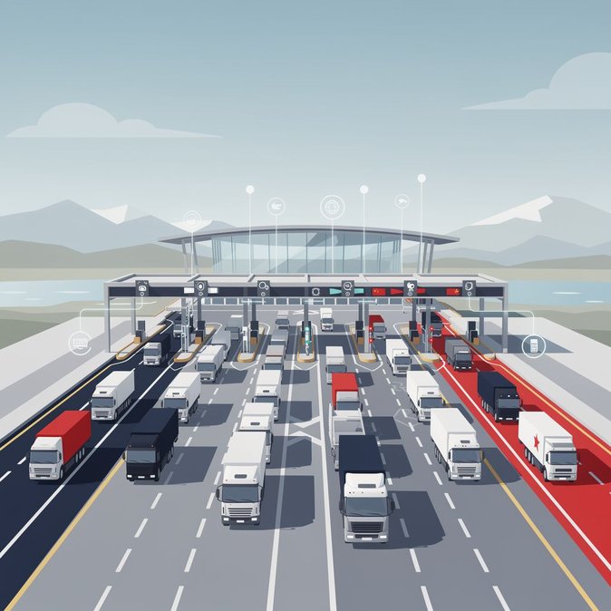 Nuevo punto de control Kani-Kurgan / Heihe de 16 carriles abre, facilitando el tráfico por carretera entre Rusia y China