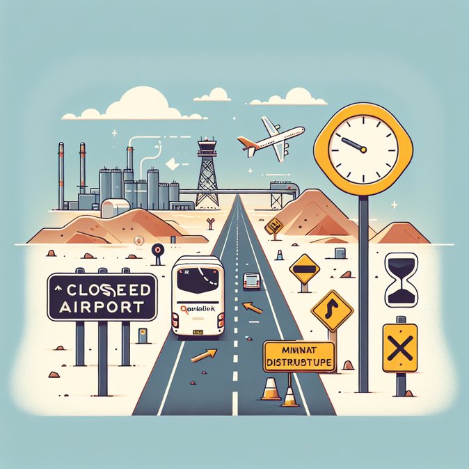 Runway Works Shut Cloncurry Airport; Qantas Adds 120-km Bus Link to Mount Isa