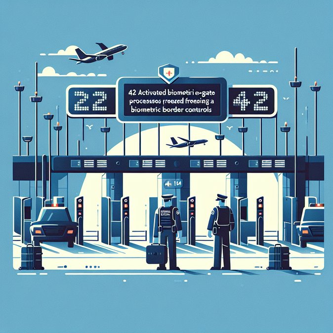 São Paulo-Guarulhos Switches On 42 Biometric e-Gates, Cutting Arrival Queues by 40 %