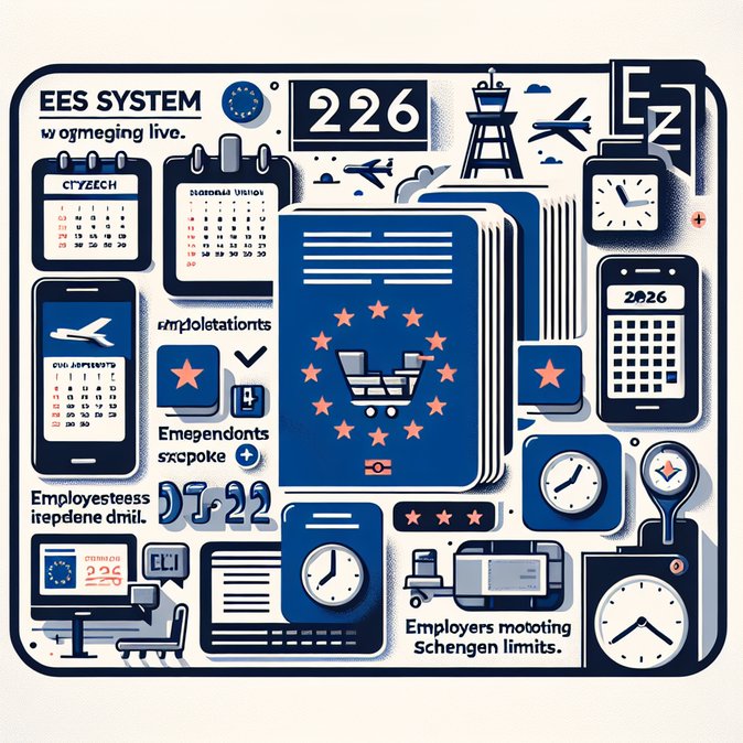 Informe de Progreso del Sistema de Entrada/Salida de la UE Destaca Cambios Próximos para Viajeros Checos