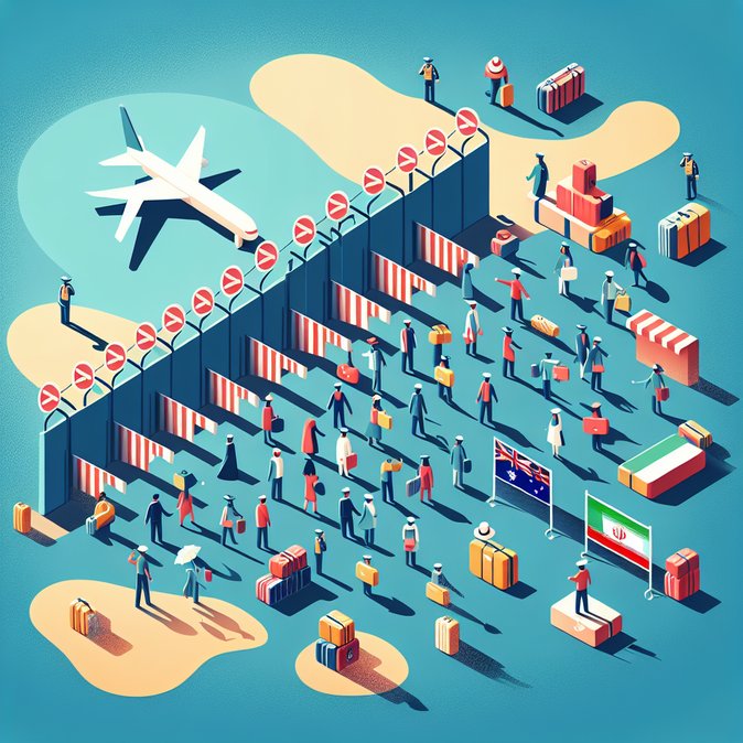 Australia imposes six-month entry ban on Iranian tourist-visa holders