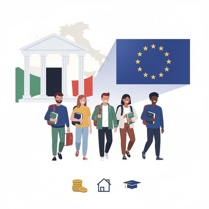 Italia financia 93 becas universitarias para refugiados bajo el programa FAMI