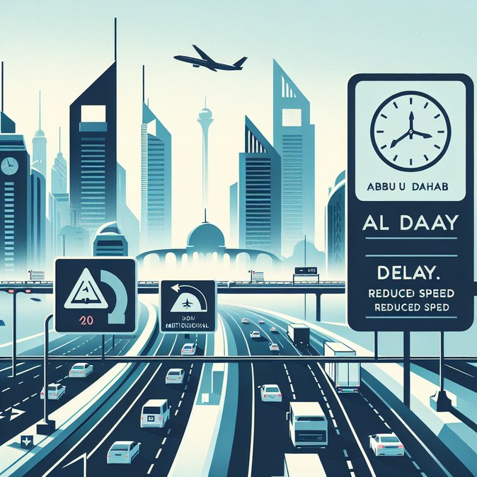 La Policía de los EAU Reduce los Límites de Velocidad ante Alerta Roja por Niebla