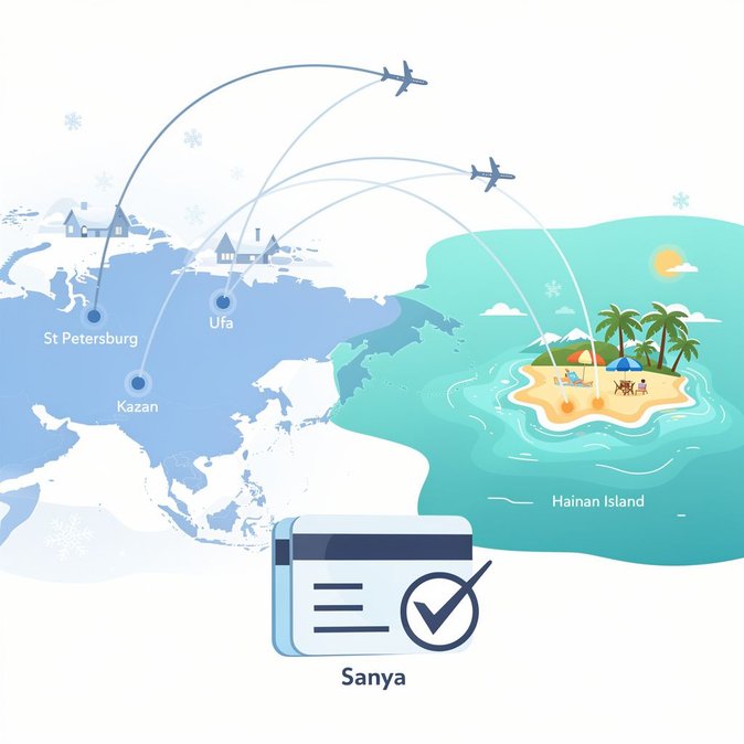 Aeroflot lance des vols régionaux directs vers Sanya, renforçant le corridor touristique Russie-Chine