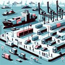 Truckers shut Limassol Port in indefinite strike over fees and container rules