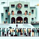 Long queues at Pakistani consulate in Barcelona as migrants scramble for police-record certificates