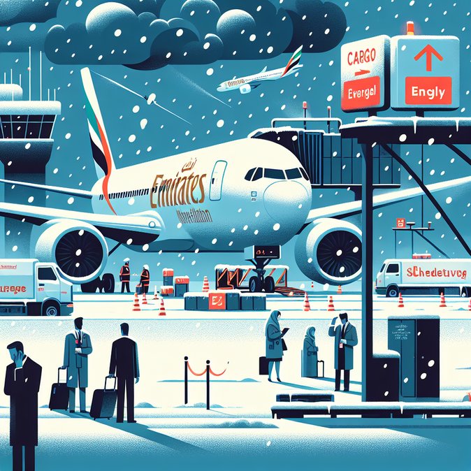 Emirates cancels and reschedules New York services as US snowstorm ripples into UAE itineraries