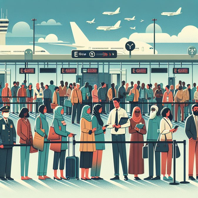 Caos en el Sistema de Entrada/Salida de Schengen provoca colas de varias horas en aeropuertos alemanes