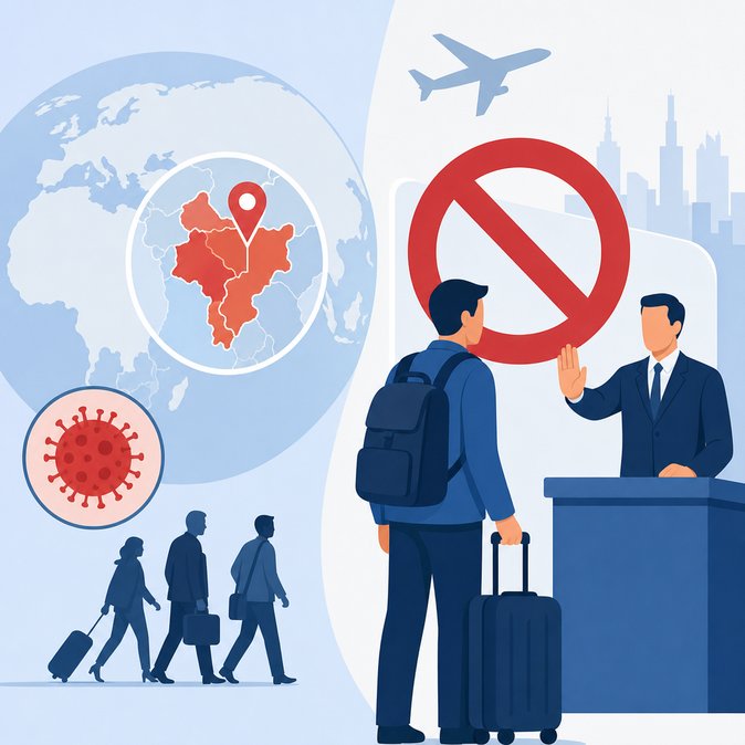 CDC Suspends Entry of Non-Citizens Recently in Ebola-Affected Countries for 30 Days