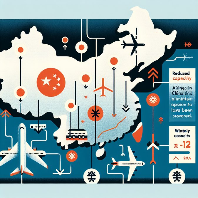 Chinese Airlines Slash 48 Japan Routes, Cutting Capacity by More Than 50 %