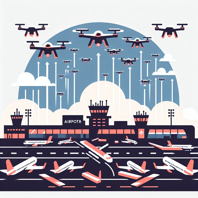 Prague Airport Faces Record Number of Drone Violations, Civil Aviation Authority Warns of Flight-Safety Risk