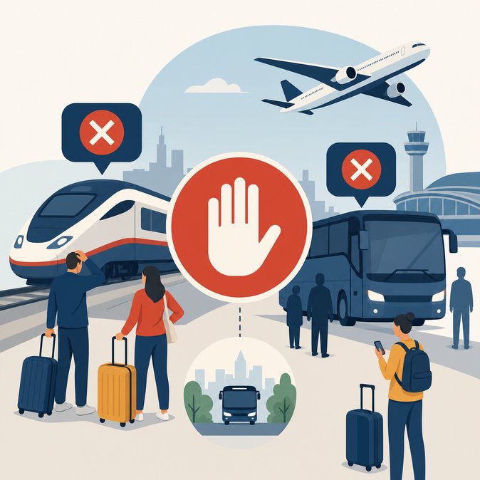 Nation-wide 24-hour strike set to cripple Italian rail and bus networks from the evening of 17 May