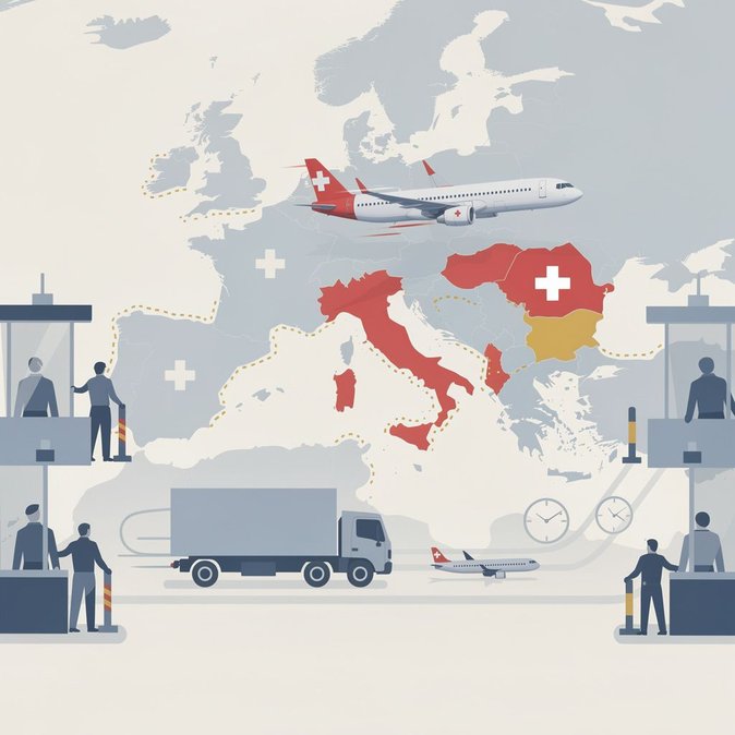 L’Espagne et l’Italie Suppriment les Contrôles Réciproques dans l’Espace Schengen — Une Bonne Nouvelle pour les Voyageurs Suisses