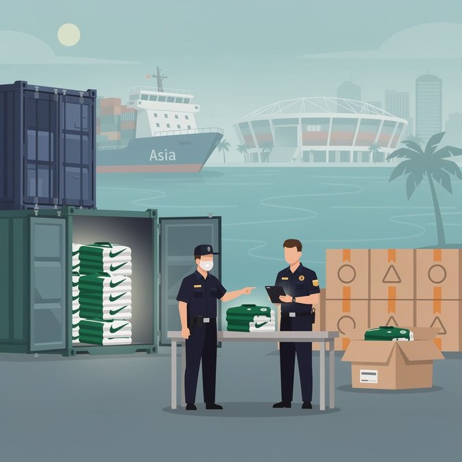 Les douanes américaines saisissent 16 000 maillots contrefaits de la Coupe du Monde 2026 à Miami dans le cadre d'une intensification de la lutte contre la contrefaçon intellectuelle