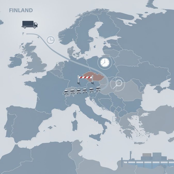 L’Autriche prolonge les contrôles internes Schengen : quelles conséquences pour les transporteurs routiers finlandais ?