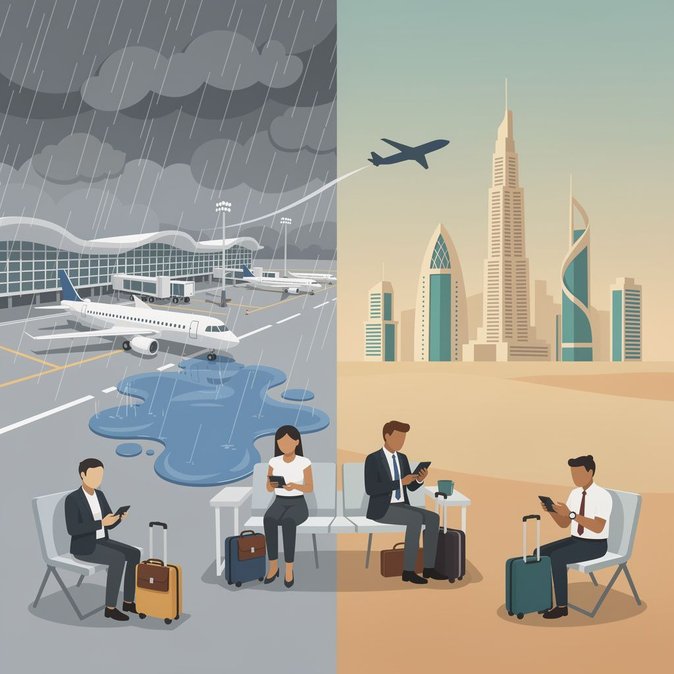 Monsoon chaos in Mumbai ripples into UAE flight schedules