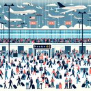 تأجيل أو إلغاء نحو 400 رحلة جوية في روما وميلانو وكاتانيا وسط معاناة إيطاليا من تقلبات الطقس وضغط السعة