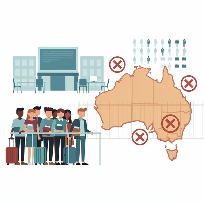 Canberra tightens student-visa approvals to hit migration target