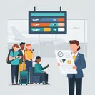 بروكون-ساو باولو يوجه المسافرين بشأن القواعد الجديدة للهيئة الوطنية للطيران المدني (ANAC) المتعلقة بتأخيرات وإلغاءات الرحلات الجوية