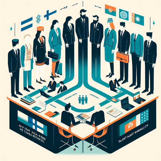 Finland and Kyrgyzstan eye C5+N5 mobility agenda in Bishkek consultations