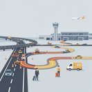 Début de la prochaine phase des travaux de l’échangeur Aviatická–Lipská, des déviations à prévoir vers l’aéroport de Prague