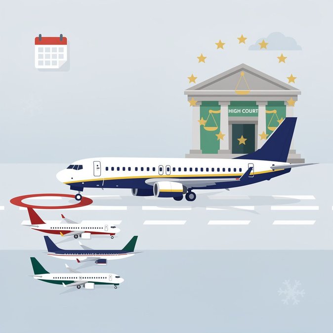 Ryanair Vows to Fight Competitors’ Irish High Court Bid to Ground Its Fleet