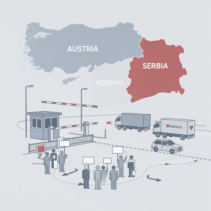 Austria updates travel advisory for Kosovo, warns of protests and possible border closures