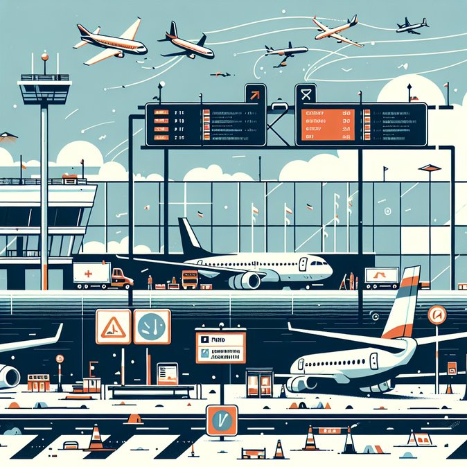 Storm Dave cancels 238 flights and delays 1,469 – Dublin among hardest-hit hubs