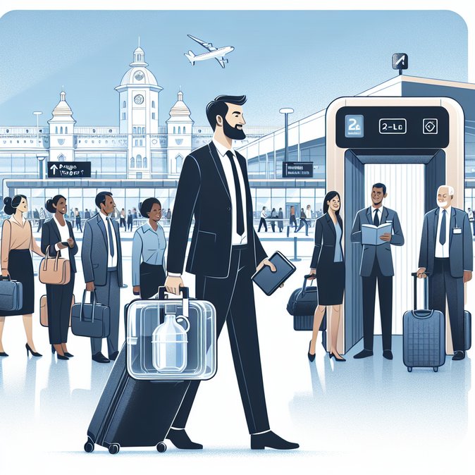 Prague Airport Relaxes Liquid Rules, Speeds Security for Schengen Business Travellers