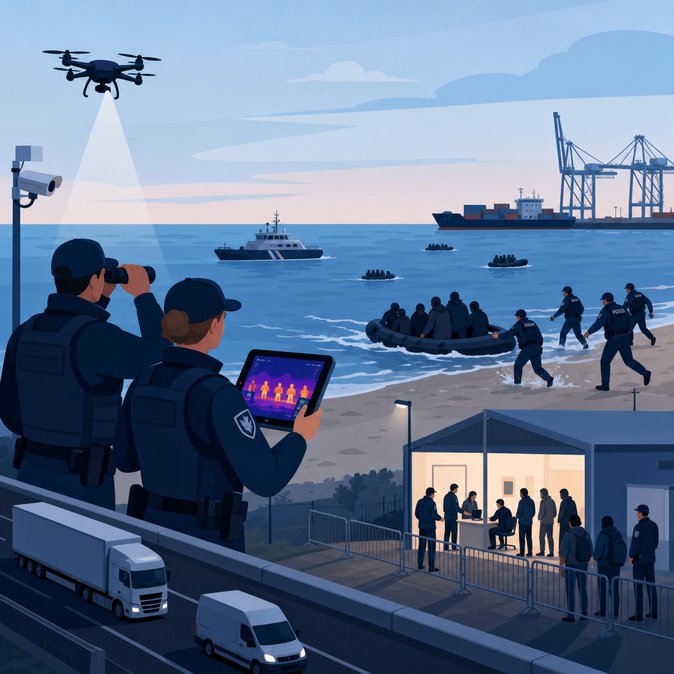 Belgian Coastal Police Warn of Rising ‘Transmigration’ Attempts to the UK