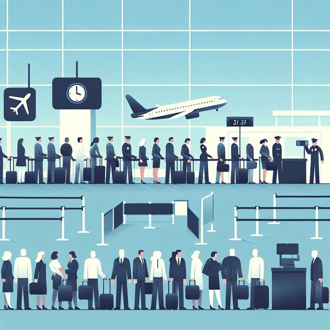 Work-to-Rule Slowdown at Madrid-Barajas Triggers Hour-Long Security Queues