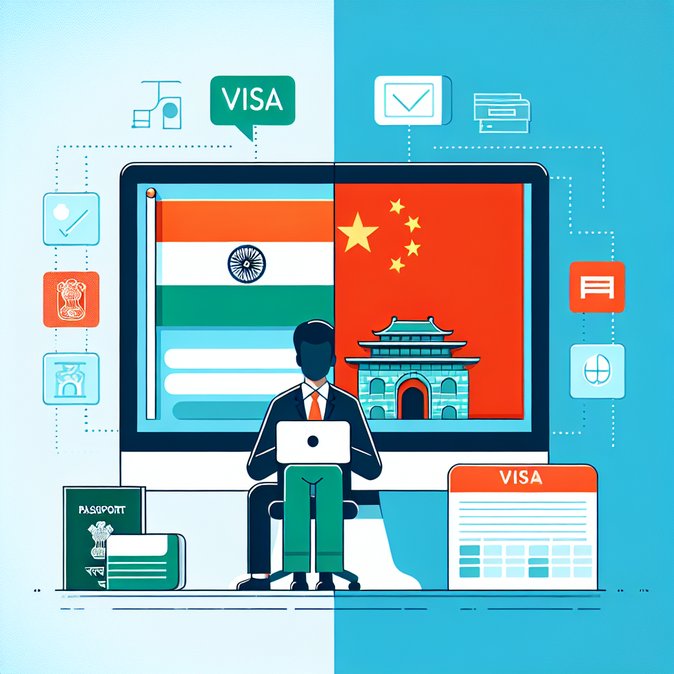 Chinese Embassy in India Launches Fully Online Visa Application System