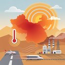 Vague de chaleur extrême : alertes de températures élevées et risques de perturbations des déplacements dans le sud-ouest de la Chine